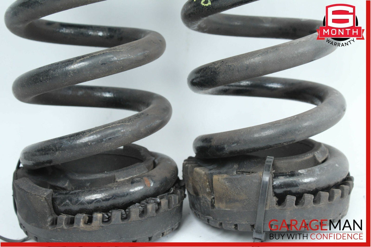 14-18 Maserati Quattroporte S Rear Right & Left Suspension Coil Spring Absorber