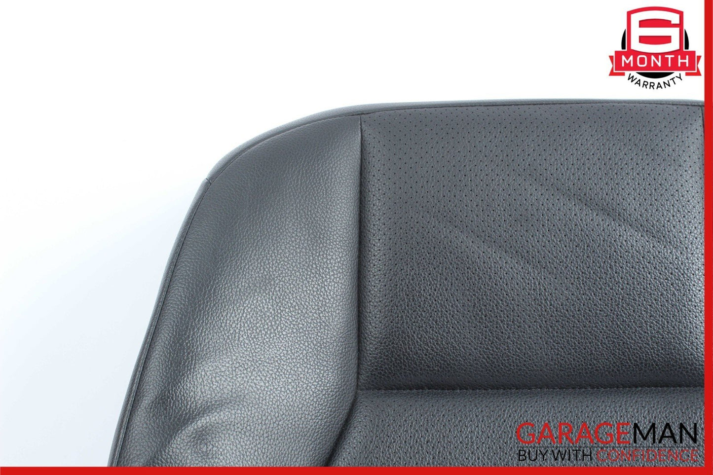 08-14 Mercedes W204 C300 Front Left Driver Side Top Upper Seat Cushion Black
