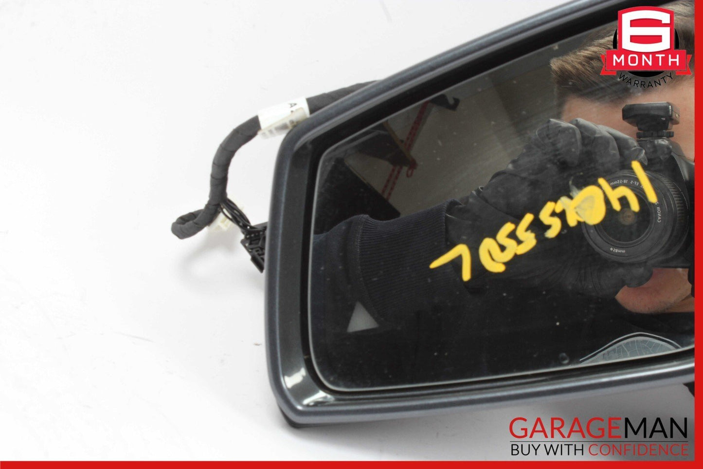 12-18 Mercedes W218 CLS500 CLS550 Left Side Rear View Door Mirror w/ Blind Spot