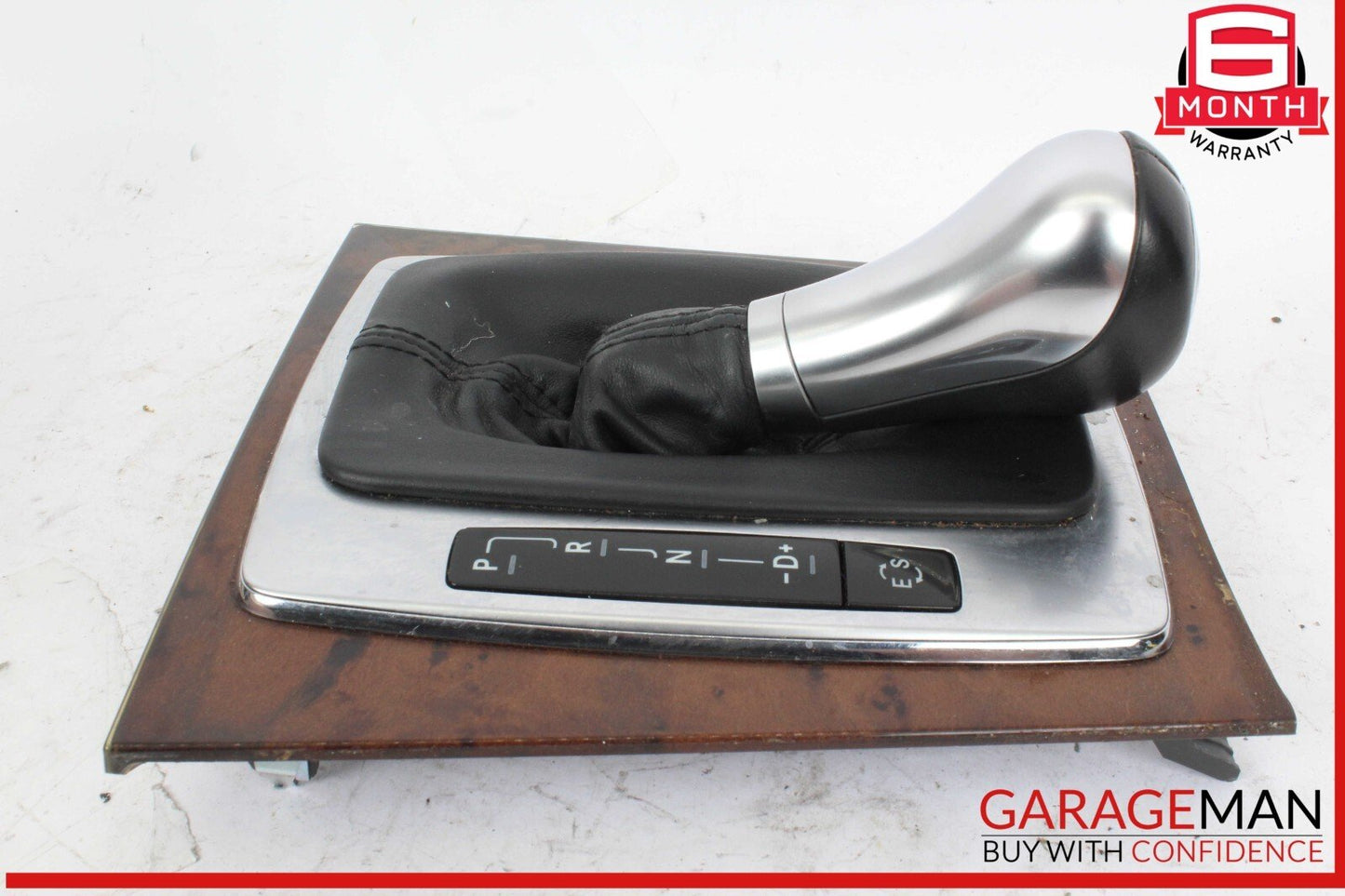 12-14 Mercedes W204 C250 Gear Shift Selector Indicator Knob Boot Assembly OEM