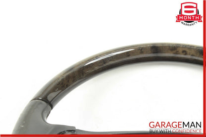 07-09 Mercedes W216 CL550 S550 4 Spoke Steering Wheel w/ Shift Buttons Wood OEM