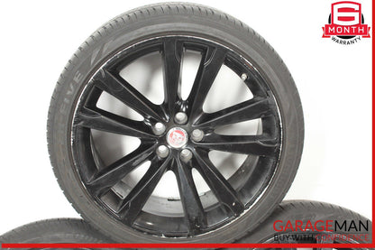 16-21 Jaguar XF Complete Wheel Tire Rim Set of 4 Pc 8.5 x 20 OEM