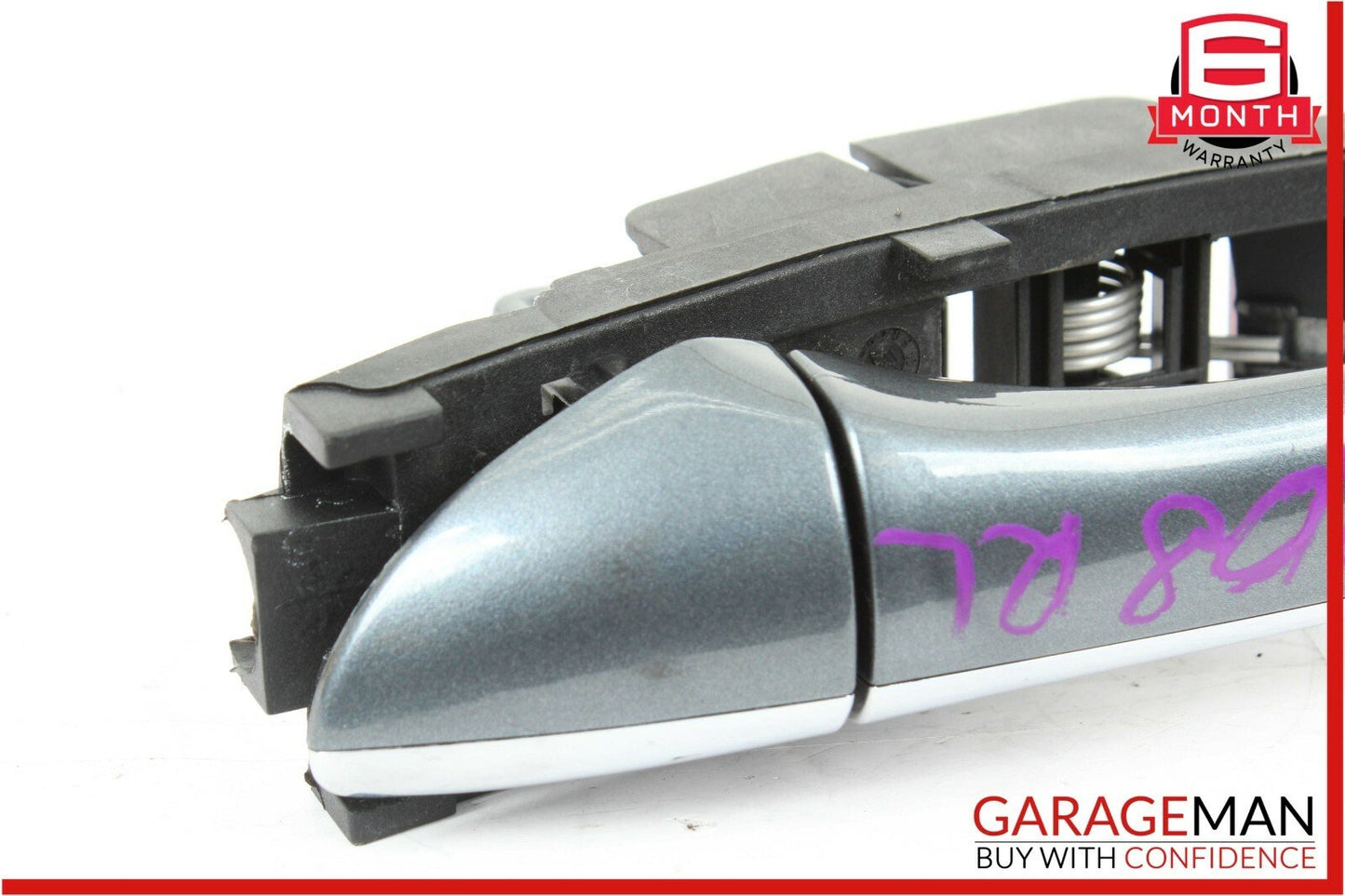 03-09 Mercedes W211 E350 E550 Rear Left Side Exterior Door Handle Flintgray