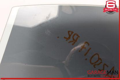 14-18 Mercedes W117 CLA250 Rear Right Passenger Side Door Window Glass OEM