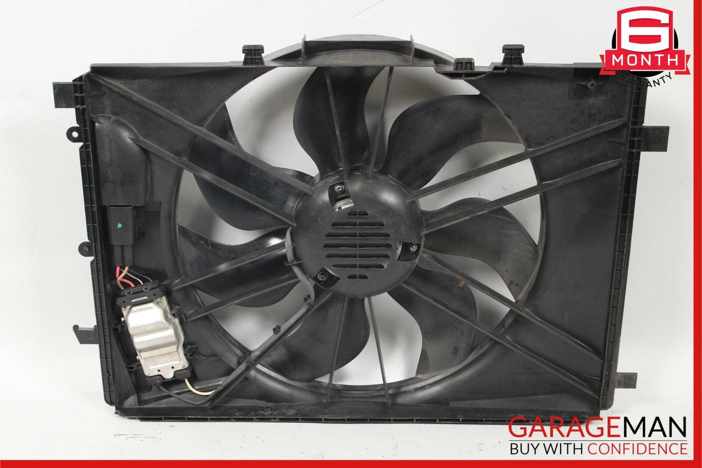 08-18 Mercedes E250 C300 GLK350 Engine Radiator Cooling Fan Motor Assembly