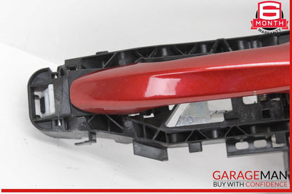 15-20 Mercedes W205 C300 Front Left Driver Side Exterior Door Handle Red OEM