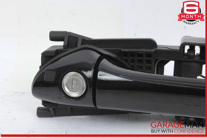 01-07 Mercedes W203 C230 Front Left Driver Side Exterior Door Handle Black OEM
