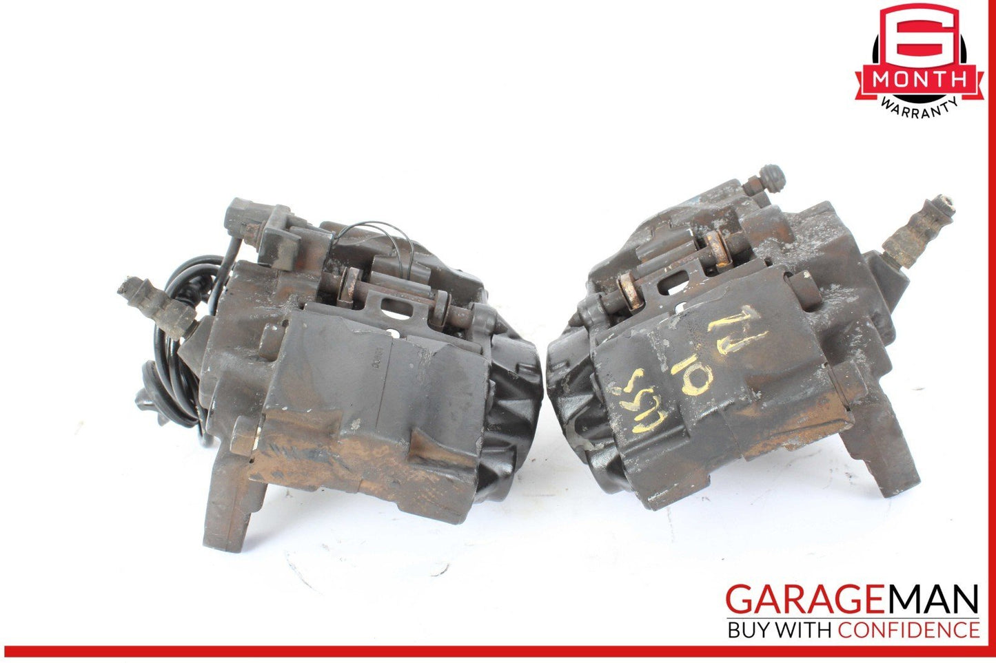 00-06 Mercedes W215 CL55 AMG Rear Left & Right Side Brake Calipers Set of 2 Pc