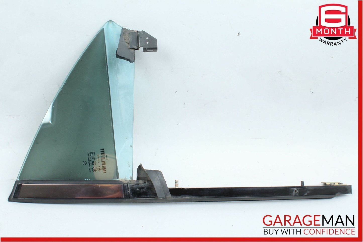 06-11 Mercedes W219 CLS550 Rear Left Side Quarter Window Glass Panel Assembly