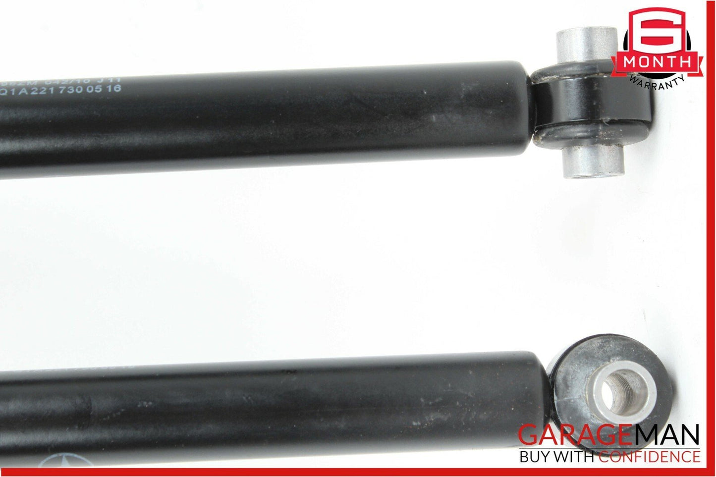 07-13 Mercedes W221 S550 Rear Right & Left Door Hinge Support Shock Strut Set