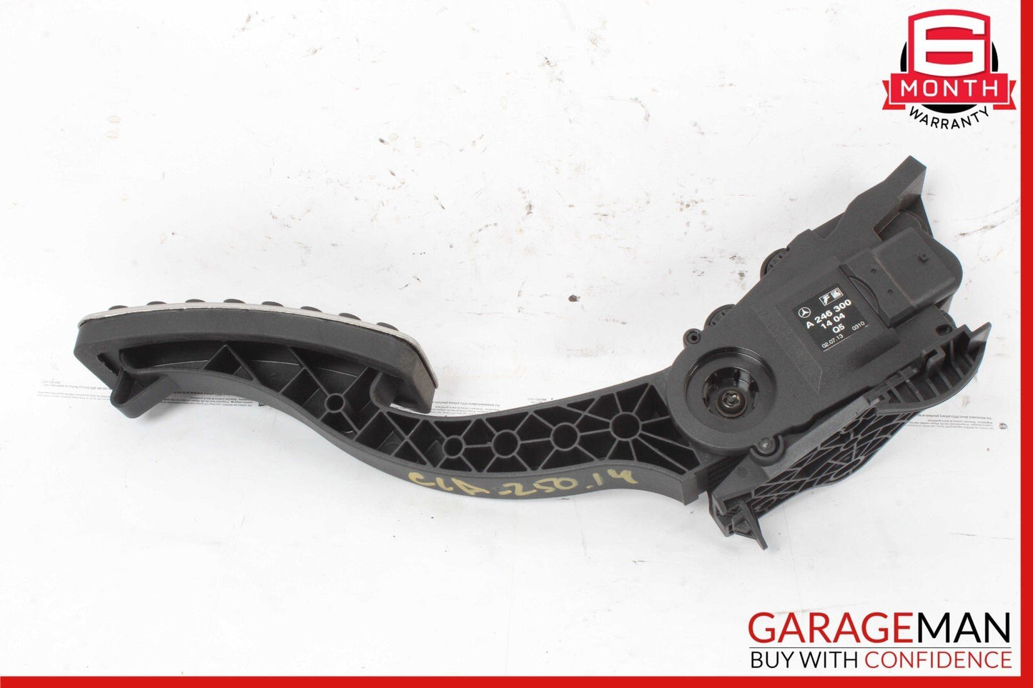 14-19 Mercedes W117 CLA250 GLA250 Throttle Accelerator Gas Pedal Assy