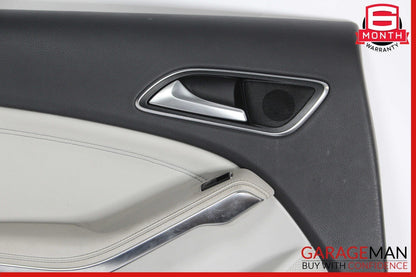 14-18 Mercedes W117 CLA250 Rear Left Interior Door Trim Panel Cover Assy Gray