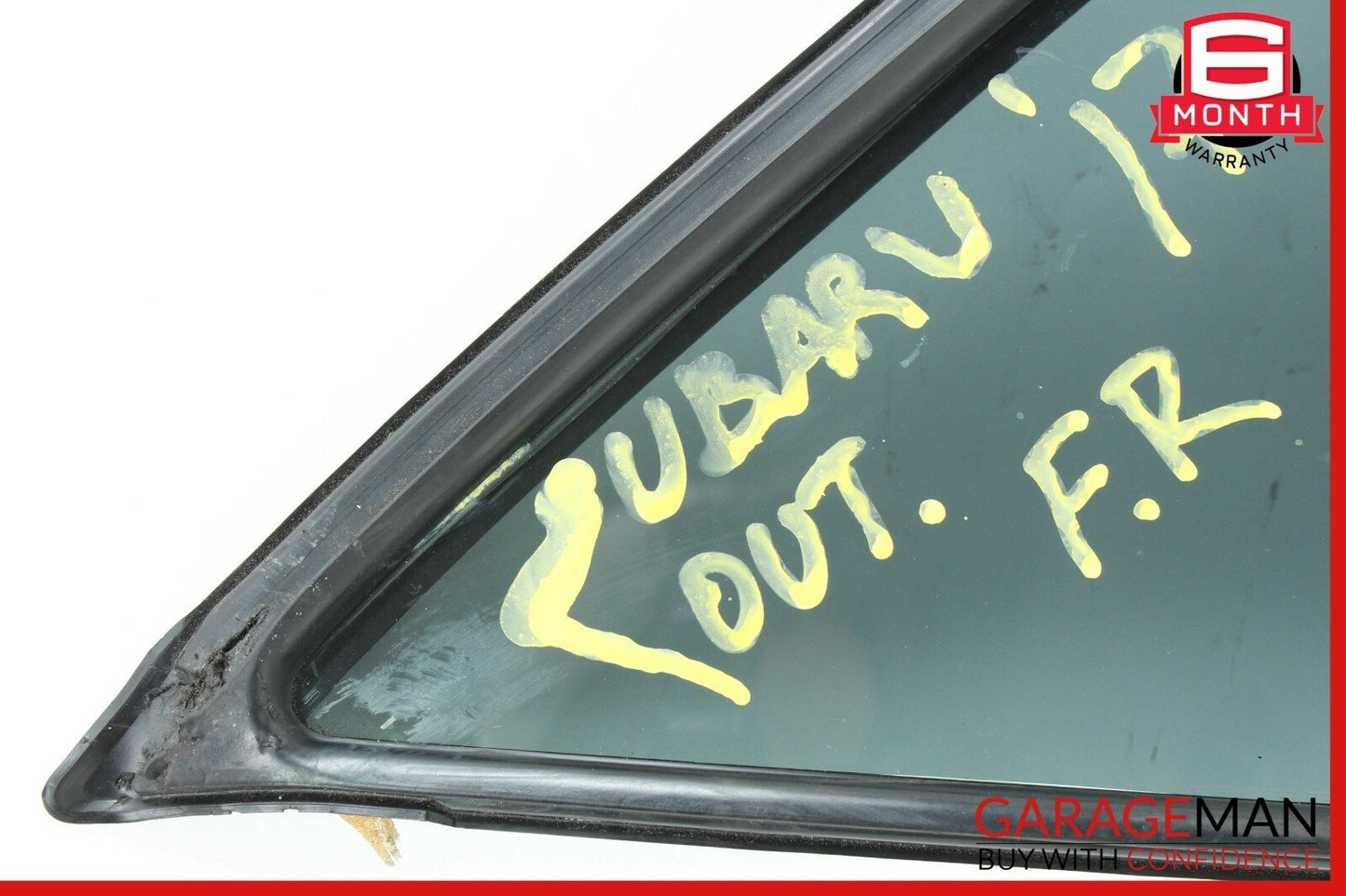 15-18 Subaru Outback Front Right Passenger Side Door Quarter Window Auto Glass