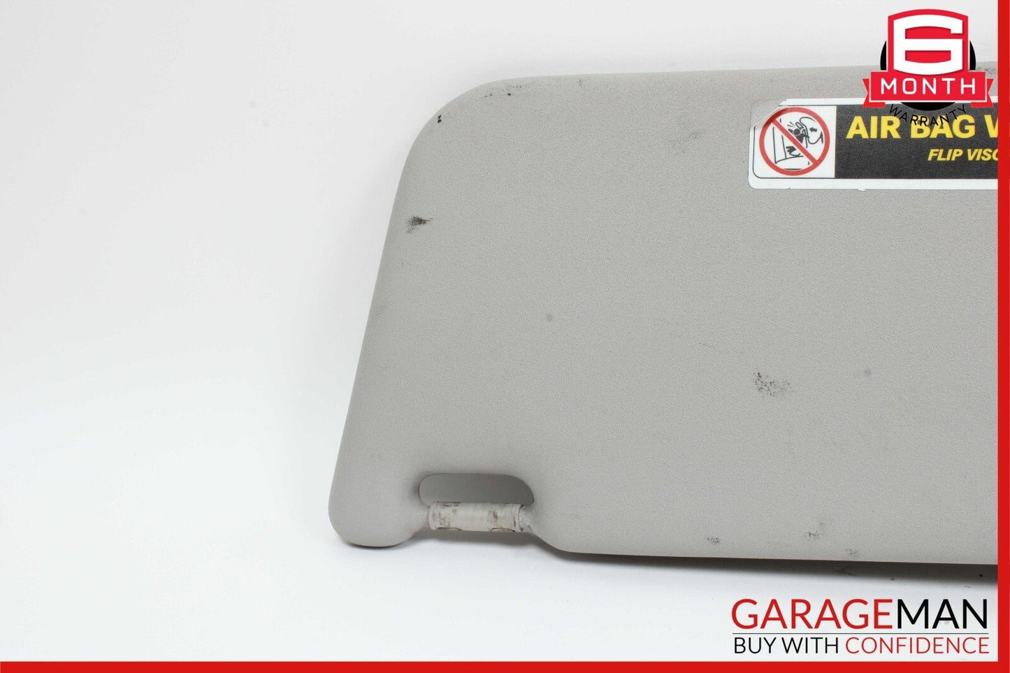01-07 Mercedes W209 CLK500 Front Right Sun Visor Sunvisor Gray 2038177320 OEM