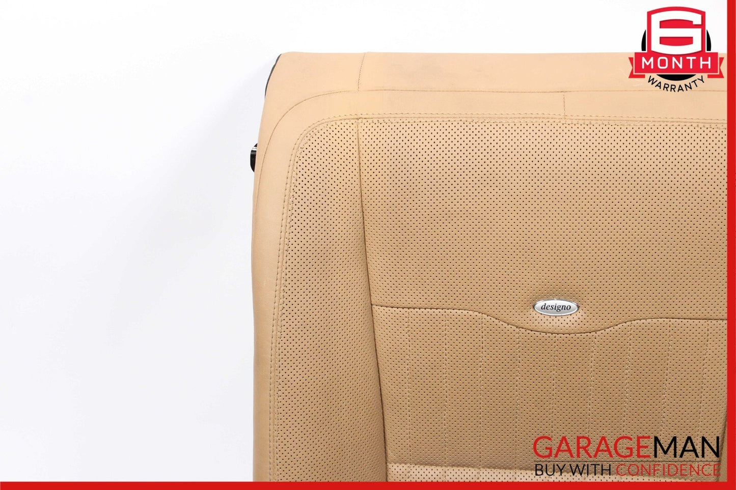 07-09 Mercedes W221 S550 Rear Left Driver Side Top Upper Seat Cushion Cover OEM