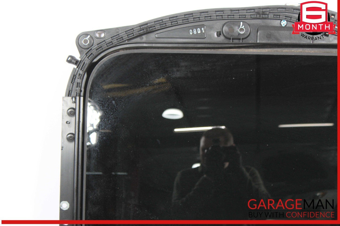 15-24 Porsche Macan 95B Panoramic Roof Glass Frame Black OEM