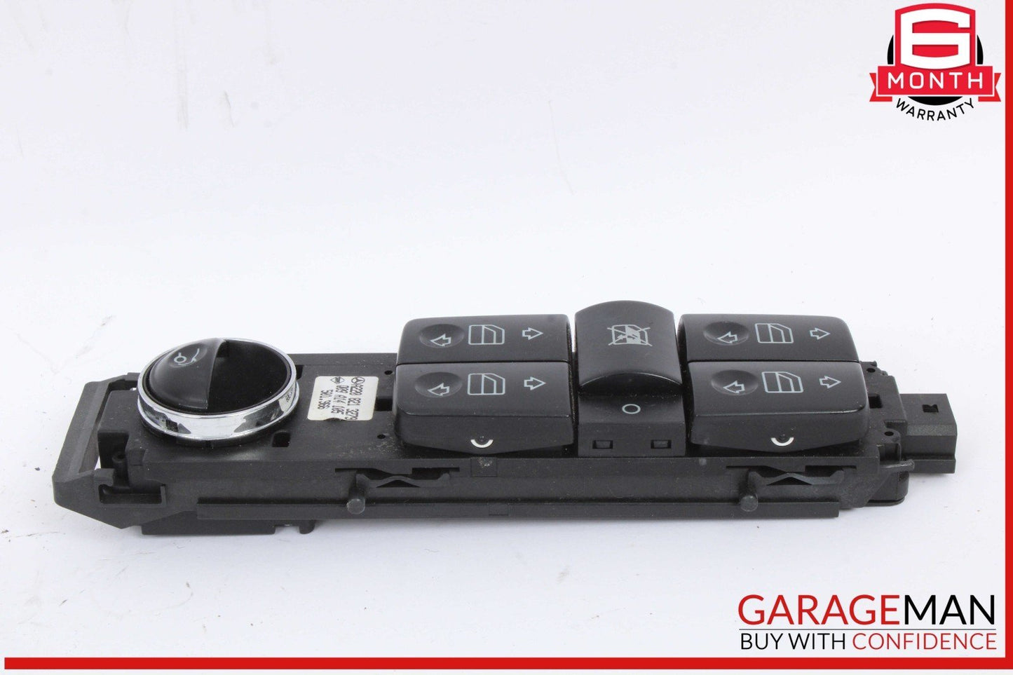 03-06 Mercedes W220 S430 Front Left Side Master Window Switch 2208213279 OEM