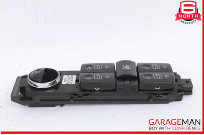03-06 Mercedes W220 S430 Front Left Side Master Window Switch 2208213279 OEM