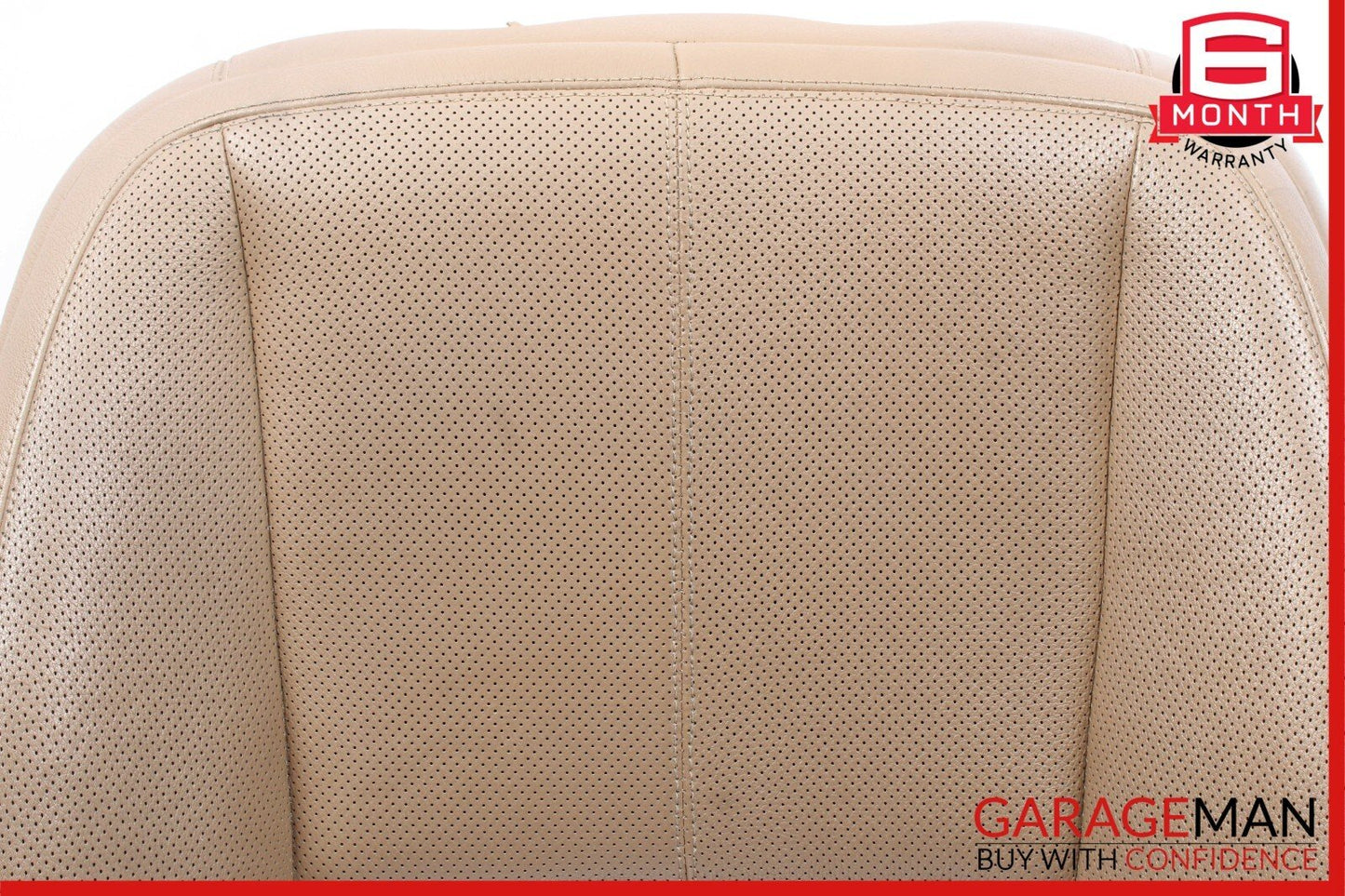 07-09 Mercedes W221 S550 Front Right Side Top Upper Seat Cushion Brown OEM