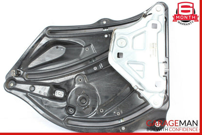 10-16 Mercedes W207 E350 Coupe Rear Left Door Window Regulator Frame w/o Motor