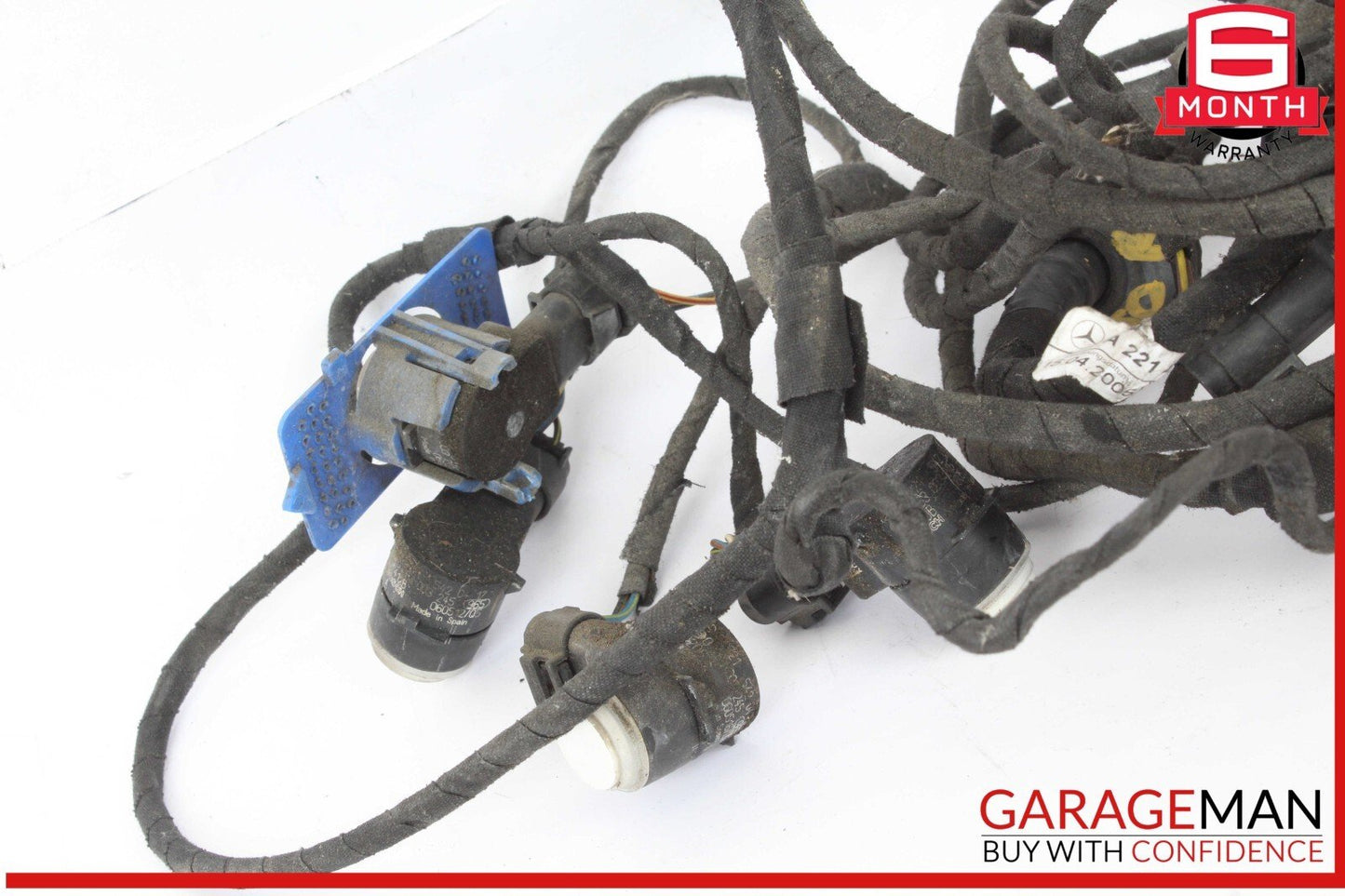 07-09 Mercedes W221 S550 S450 Rear Bumper Parking Sensor Wire Harness PDC Assy