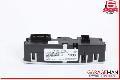 18-25 Audi Q5 Rear Center Console Heater Temperature Climate Control Panel OEM