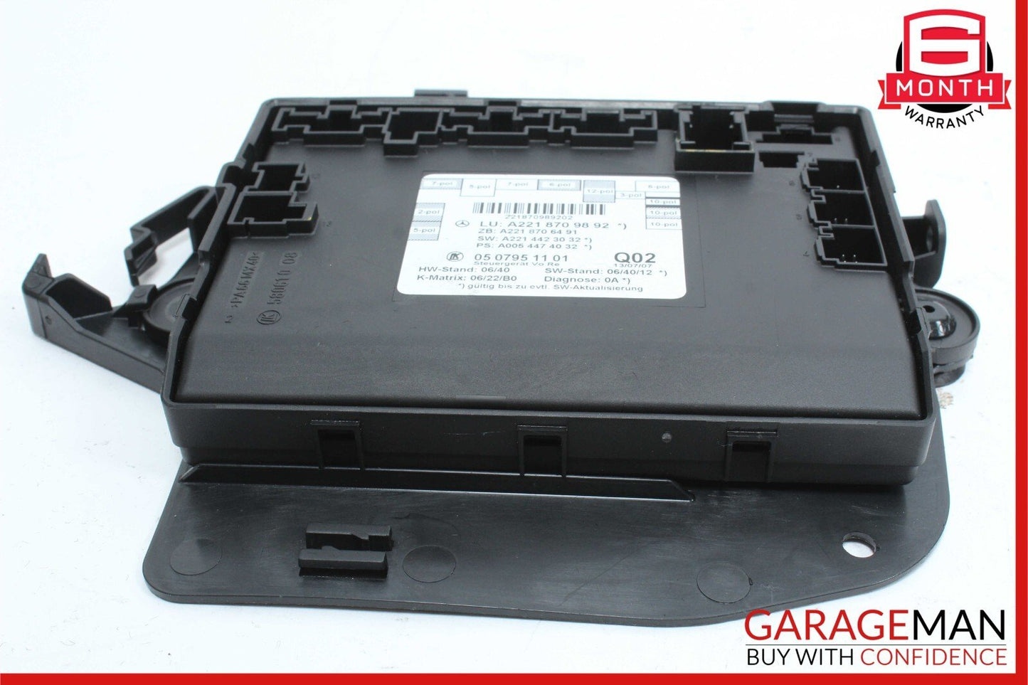 07-13 Mercedes W221 S400 S550 Front Right Passenger Side Door Control Module OEM