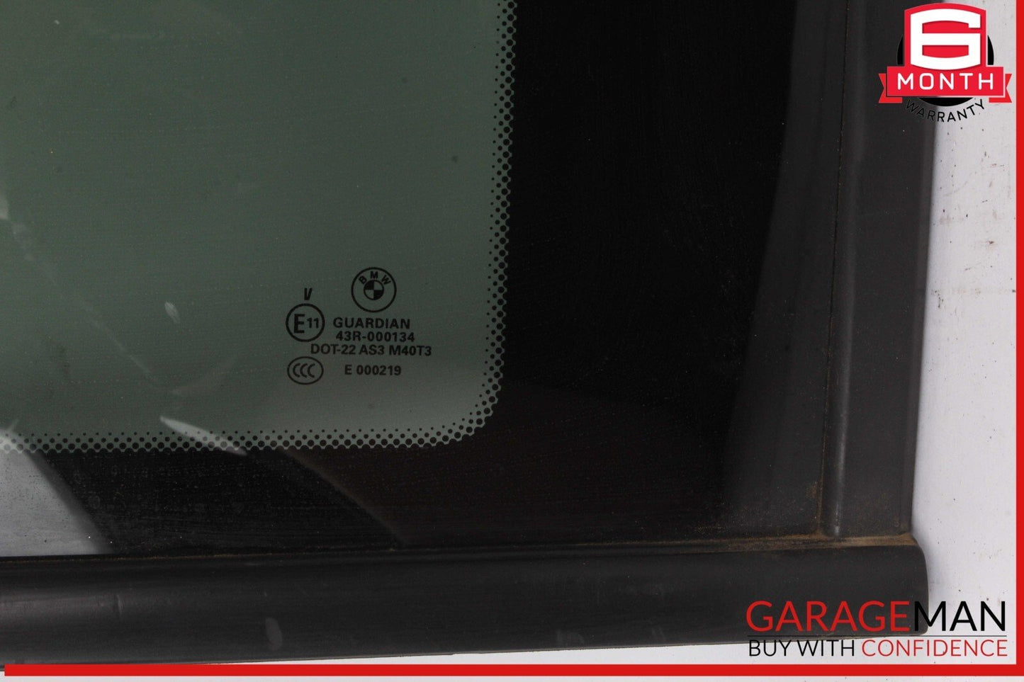 11-17 BMW X3 Rear Right Passenger Side Quarter Window Glass OEM