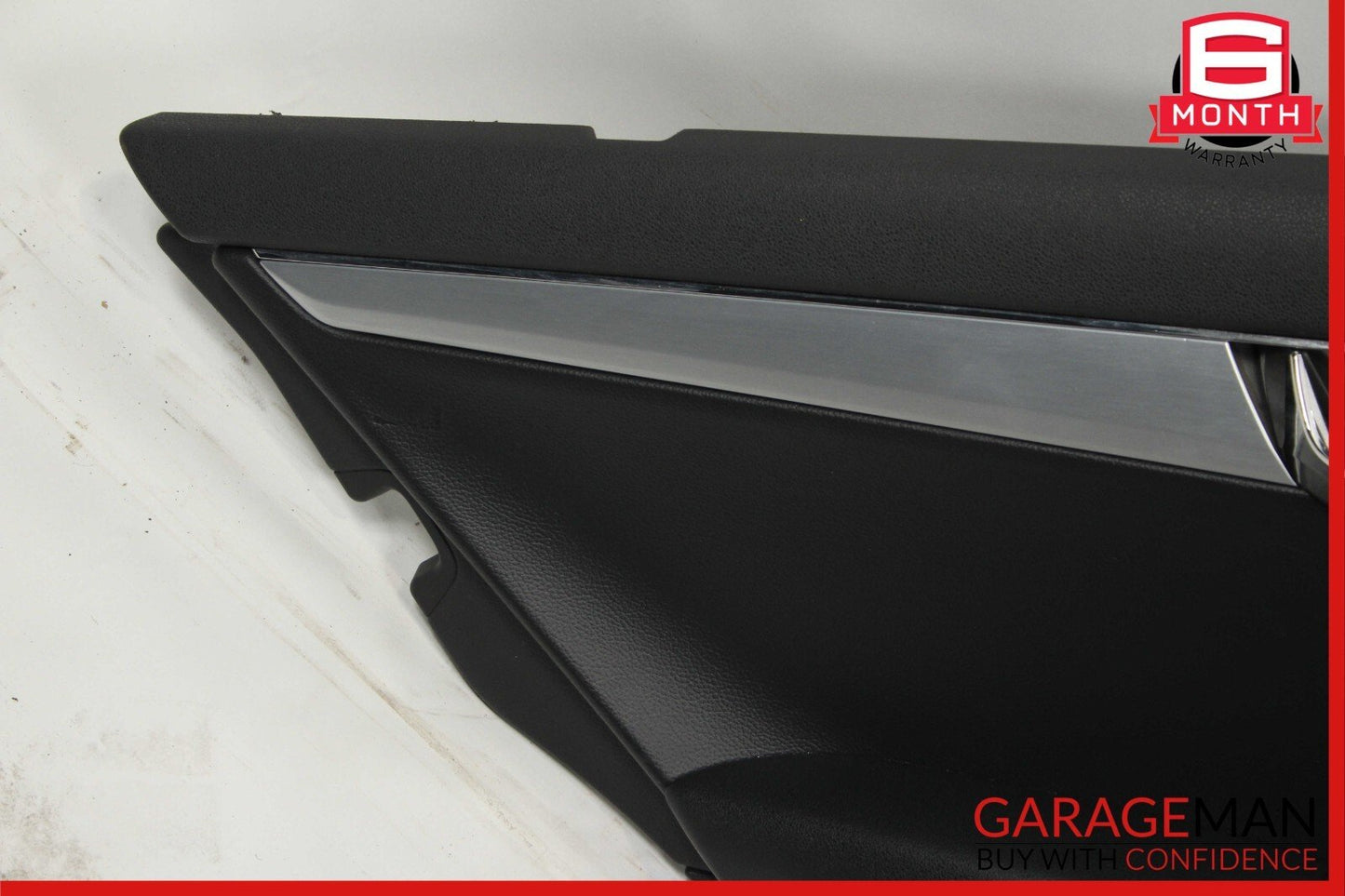 08-11 Mercedes W204 C300 Rear Left Driver Side Interior Door Panel Black OEM