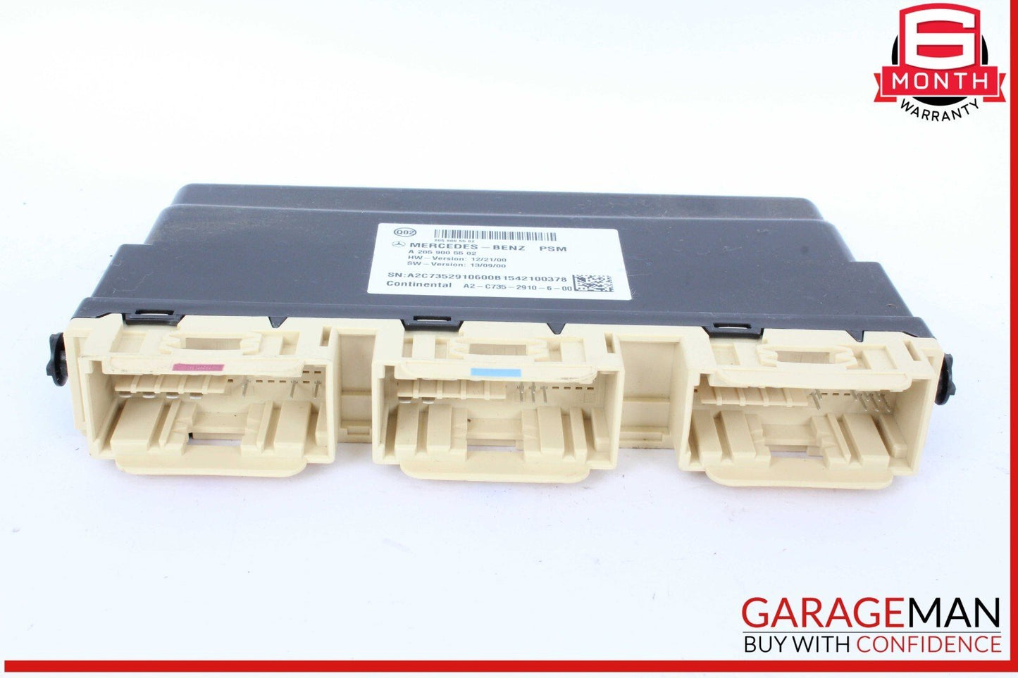 15-20 Mercedes W205 C300 C350e C63 AMG Front Right Side Seat Control Module Unit