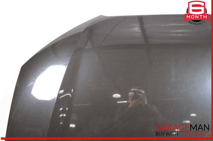 12-18 Audi A6 S6 Front Bonnet Hood Shell Cover Panel Assembly Black OEM