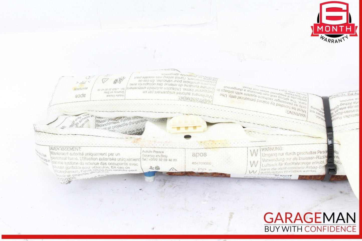 08-14 Mercedes W204 C250 C300 Left Side Roof Curtain Airbag Air Bag OEM
