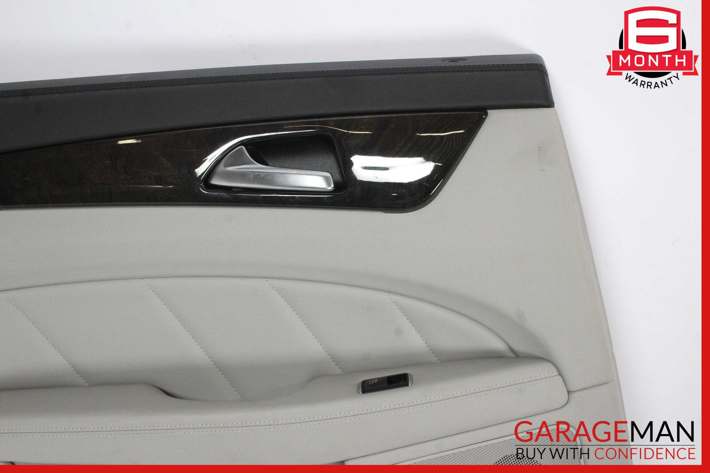 12-14 Mercedes W218 CLS550 Rear Left Side Interior Door Panel OEM