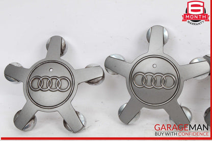 13-16 Audi Q5 A4 A5 S4 S5 A7 A6 S7 S6 Wheel Center Hub Cap Cover Set of 4 Pc OEM