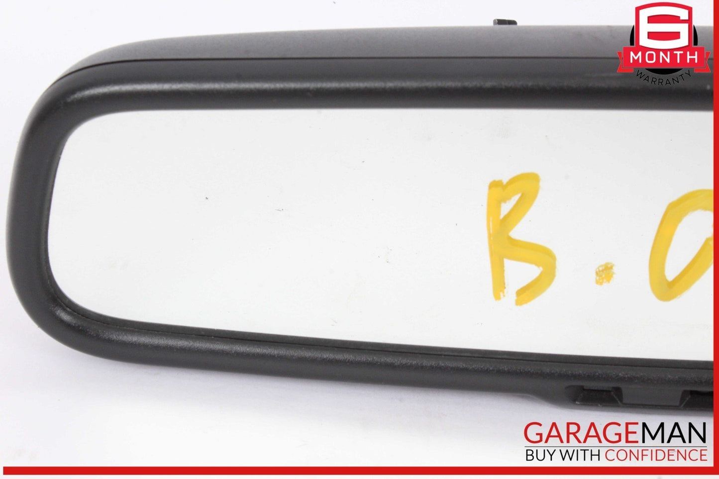03-09 Bentley Continental GTC Front Upper Interior Rear View Mirror Black OEM