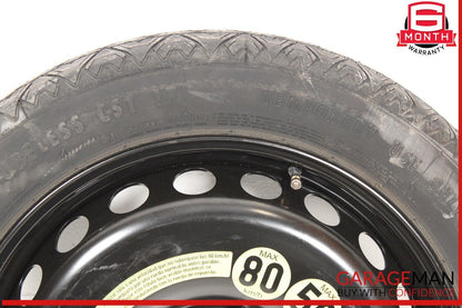 10-17 Mercedes W207 E400 C250 Coupe Donut Spare Tire Wheel Rim 135 80 17" OEM