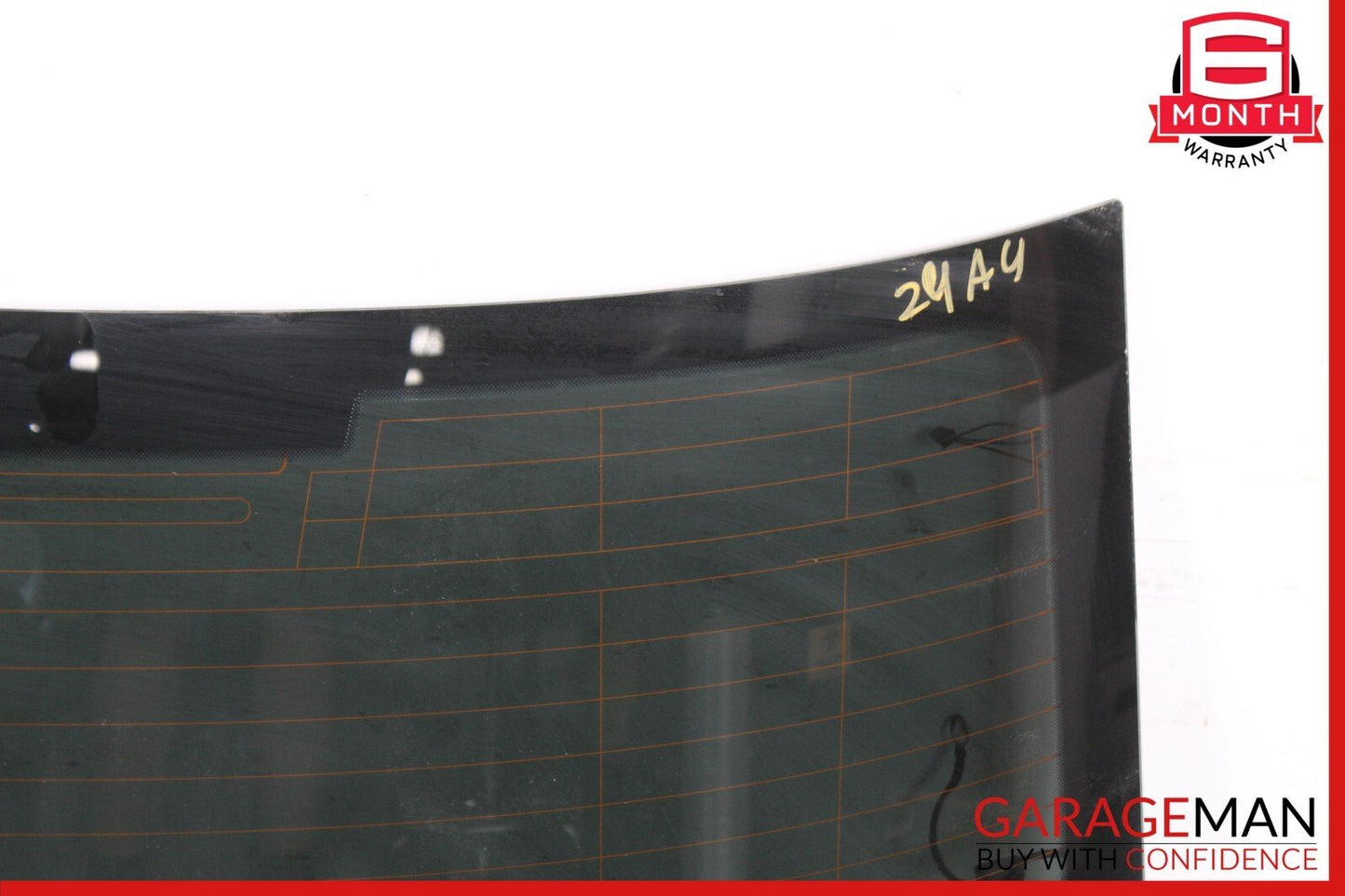 17-24 Audi A4 S4 Sedan Rear Windshield Back Window Glass Heated OEM