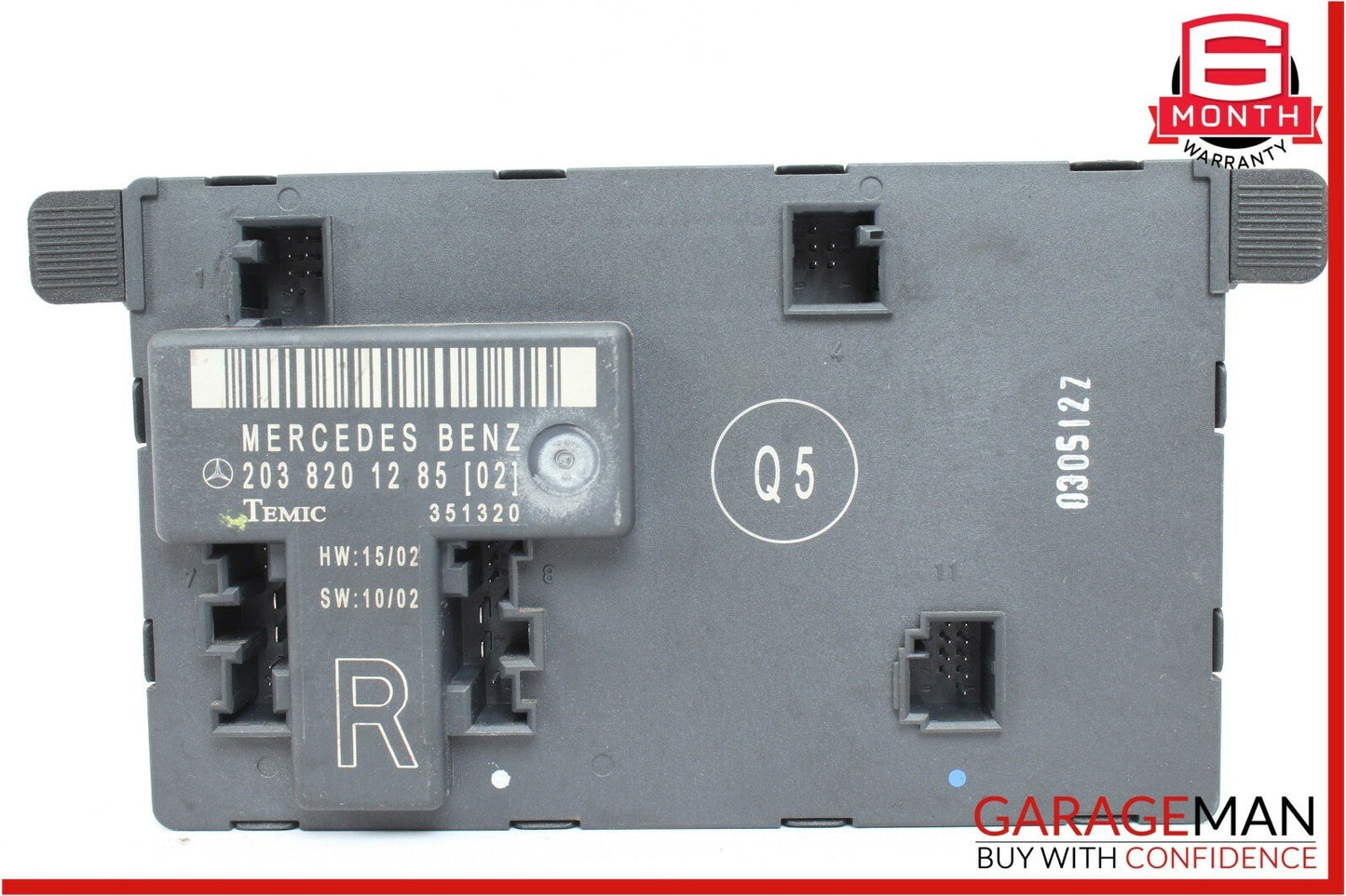 01-07 Mercedes W203 C230 C320 Front Right Passenger Door Control Module Unit