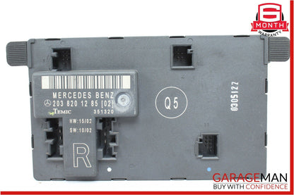 01-07 Mercedes W203 C230 C320 Front Right Passenger Door Control Module Unit