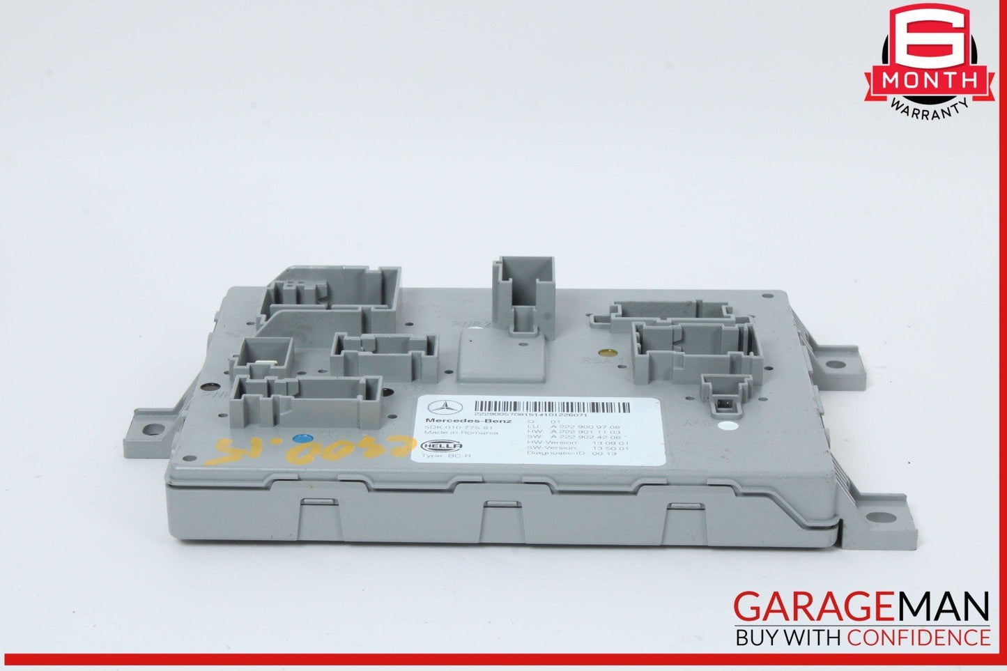 15-18 Mercedes W205 C300 C400 C350e Rear Trunk SAM Control Module Unit OEM