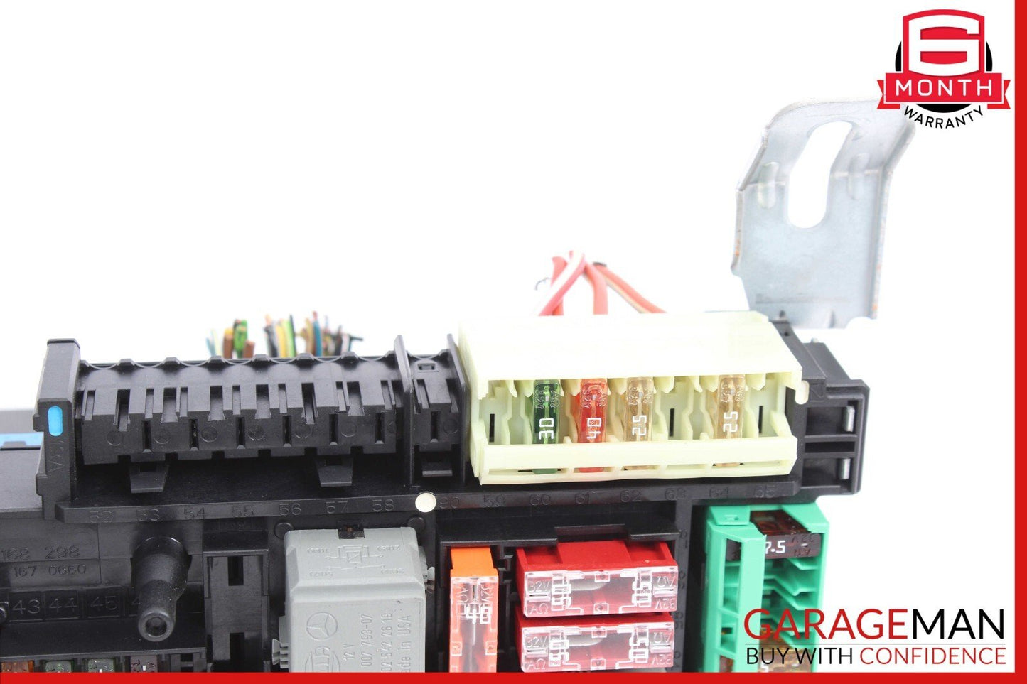 10-11 Mercedes W212 E550 E350 Rear SAM Module Fuse Box Relay 2129004001 OEM
