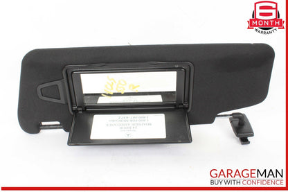 12-14 Mercedes W218 CLS550 CLS63 Right Passenger Side Sun Visor Shade Black OEM