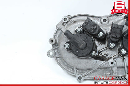 06-13 Mercedes W211 E350 S550 Front Right Engine Timing Chain Cover Plate OEM