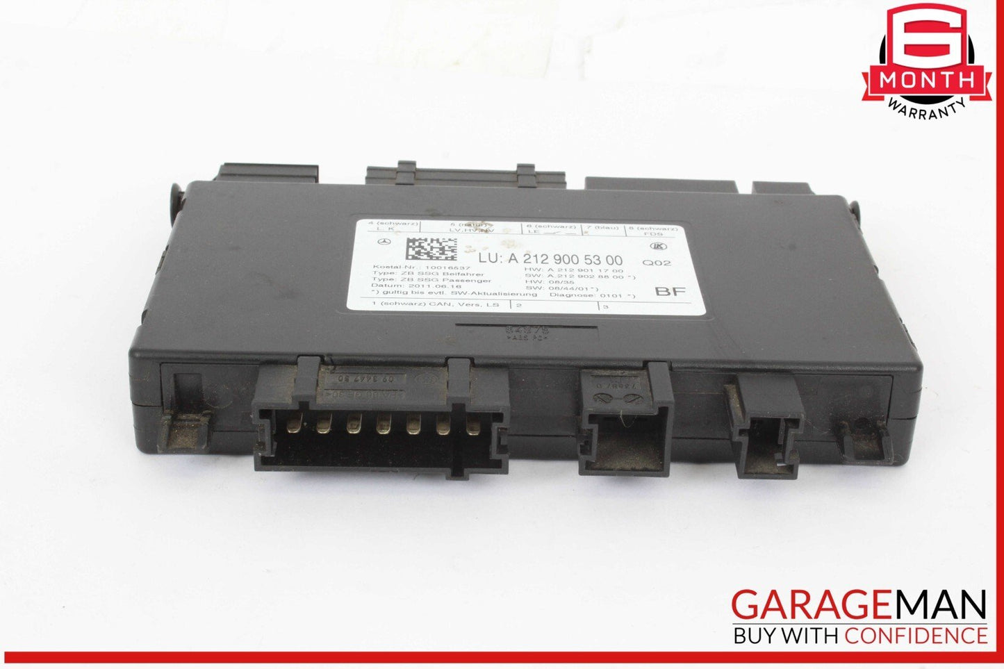 08-20 Mercedes W212 E350 Bluetec C300 Front Right Side Seat Control Module Unit