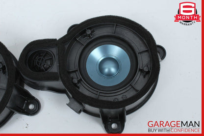 07-13 Mercedes W216 CL550 Rear Left & Right Side Door Tweeter Speaker Set OEM