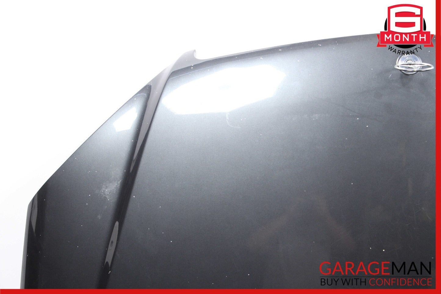 08-11 Mercedes W204 C250 C350 Front Hood Bonnet Lid Panel Cover Black OEM