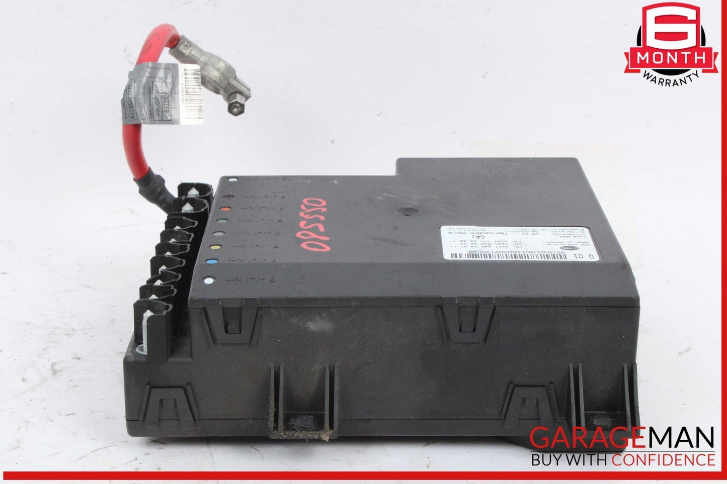 07-14 Mercedes W221 S550 Electric Power Supply Fuse Box Control Module Unit OEM