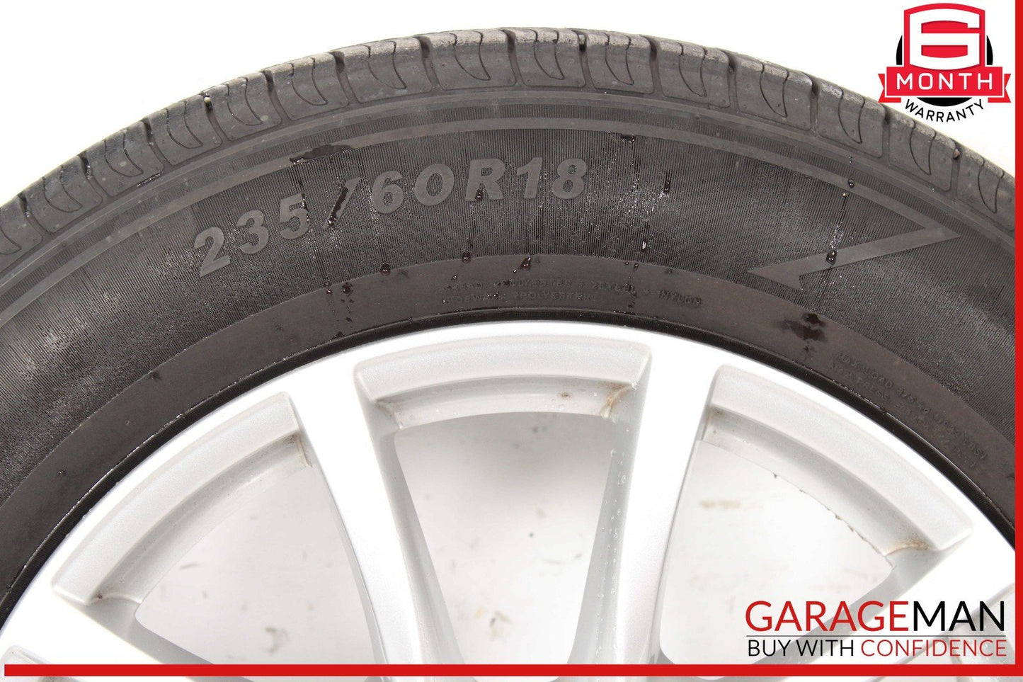 09-17 Audi Q5 Wheel Tire Rim 8J x 18H2 ET39 OEM