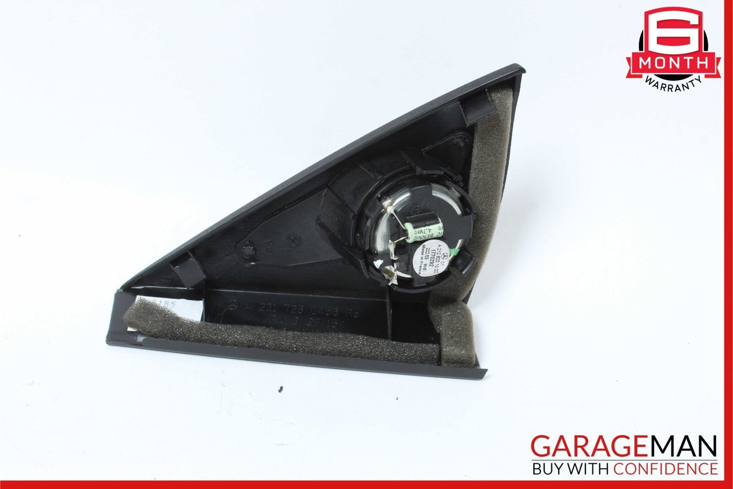 07-13 Mercedes W221 S600 S400 Front Right Side Tweeter Speaker Trim Cover Black