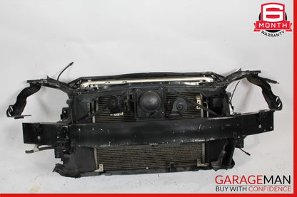 03-06 Mercedes R230 SL500 Engine Cooling Radiator Fan Shroud A/C Condenser Assy